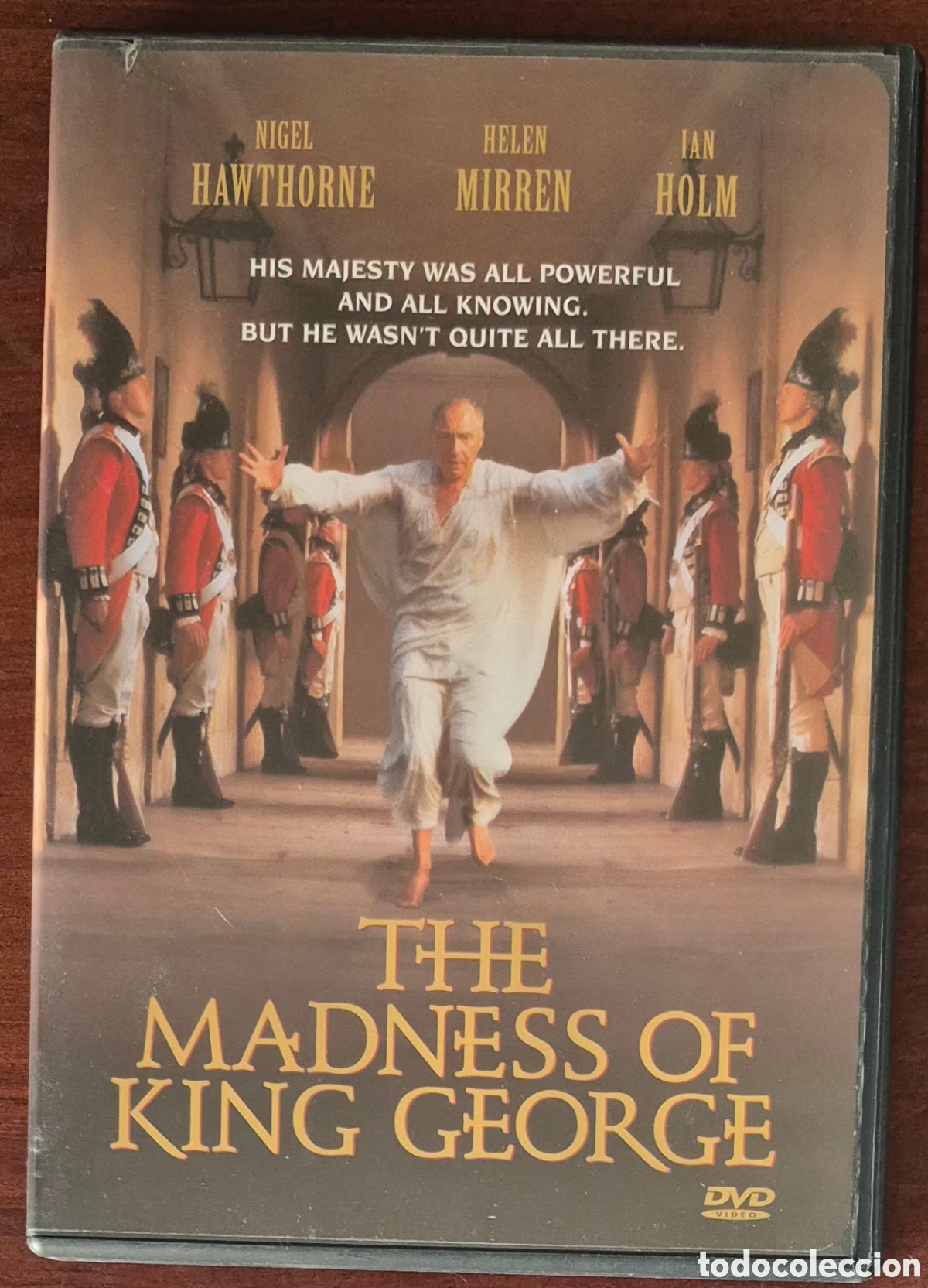 Cine: DVD - THE MADNESS OF KING GEORGE
