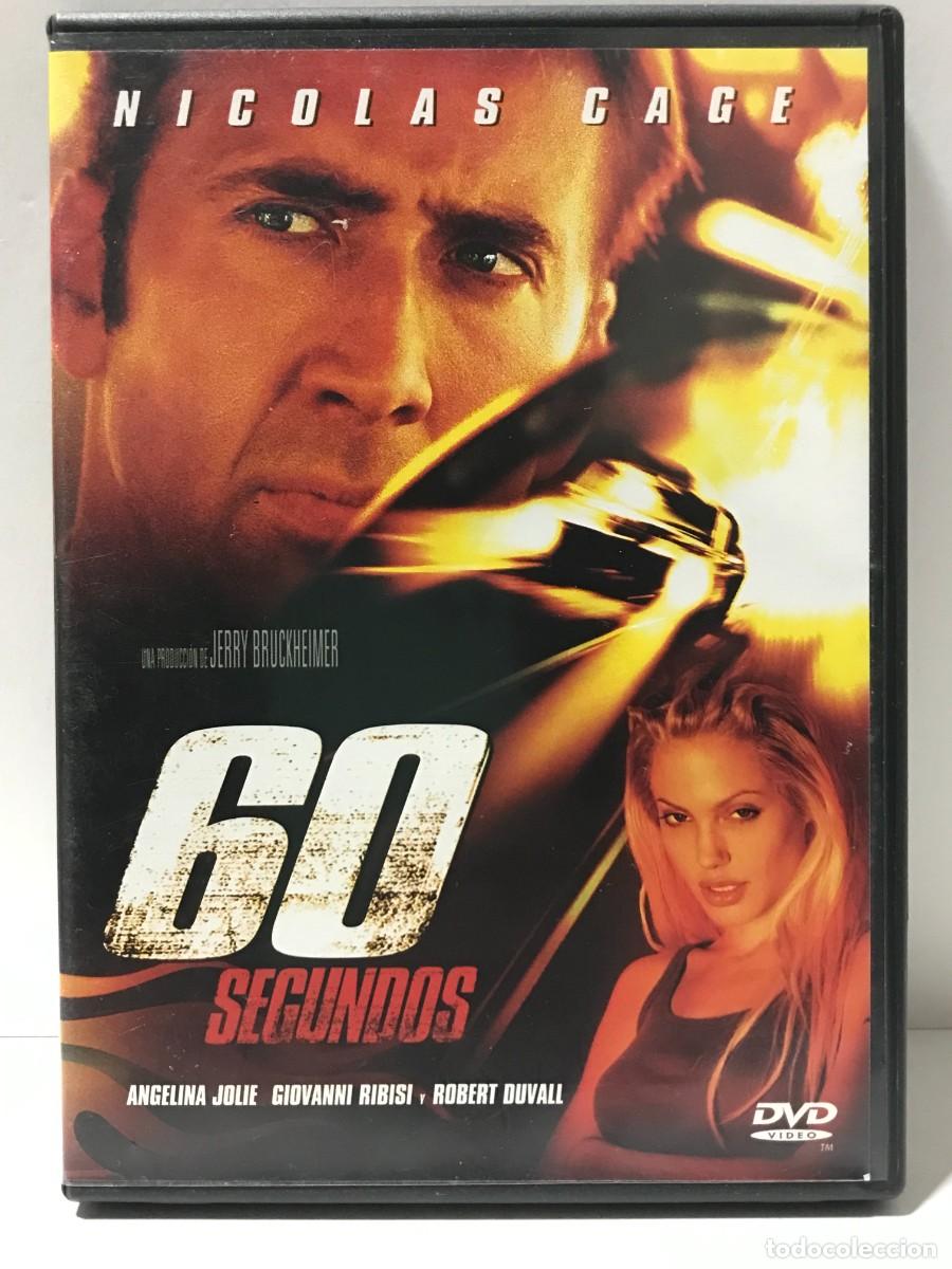 Cine: DVD 60 SEGUNDOS - NICOLAS CAGE, ANGELINAS JOLIE, ROBERT DUVALL (L) (2)