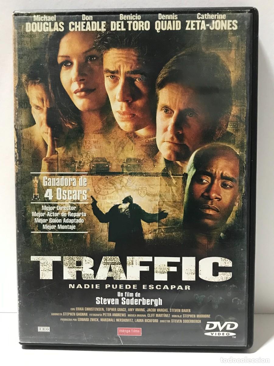 Cine: DVD TRAFFIC NADIE PUEDE ESCAPAR - MICHAEL DOUGLES, CATHERINE ZETA-JONES, BENICIO DEL TORO (L) (5)