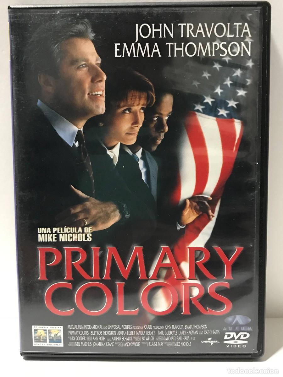 Cine: DVD PRIMARY COLORS - JOHN TRAVOLTA, EMMA THOMPSON (L)