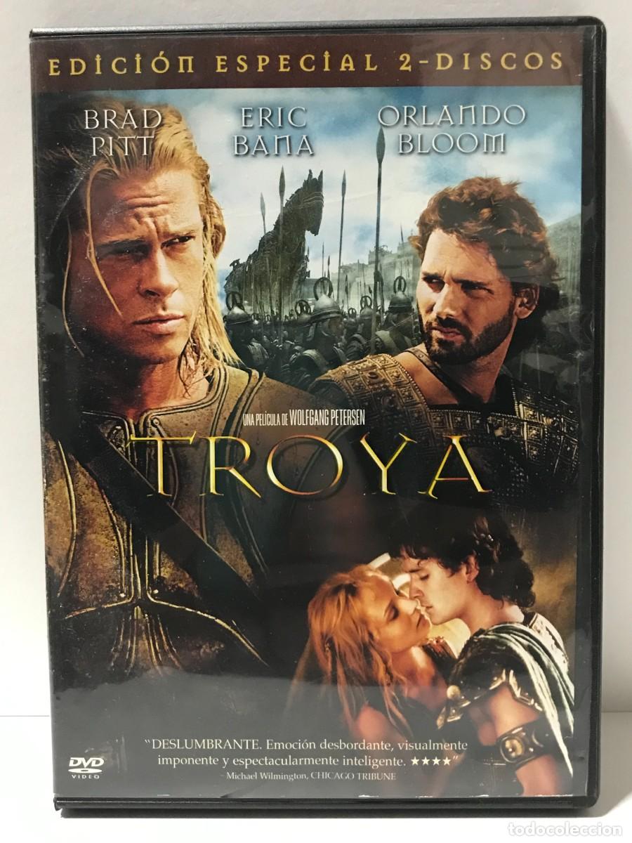 Cine: DVD TROYA - BRAD PITT, ORLANDO BLOOM (L)