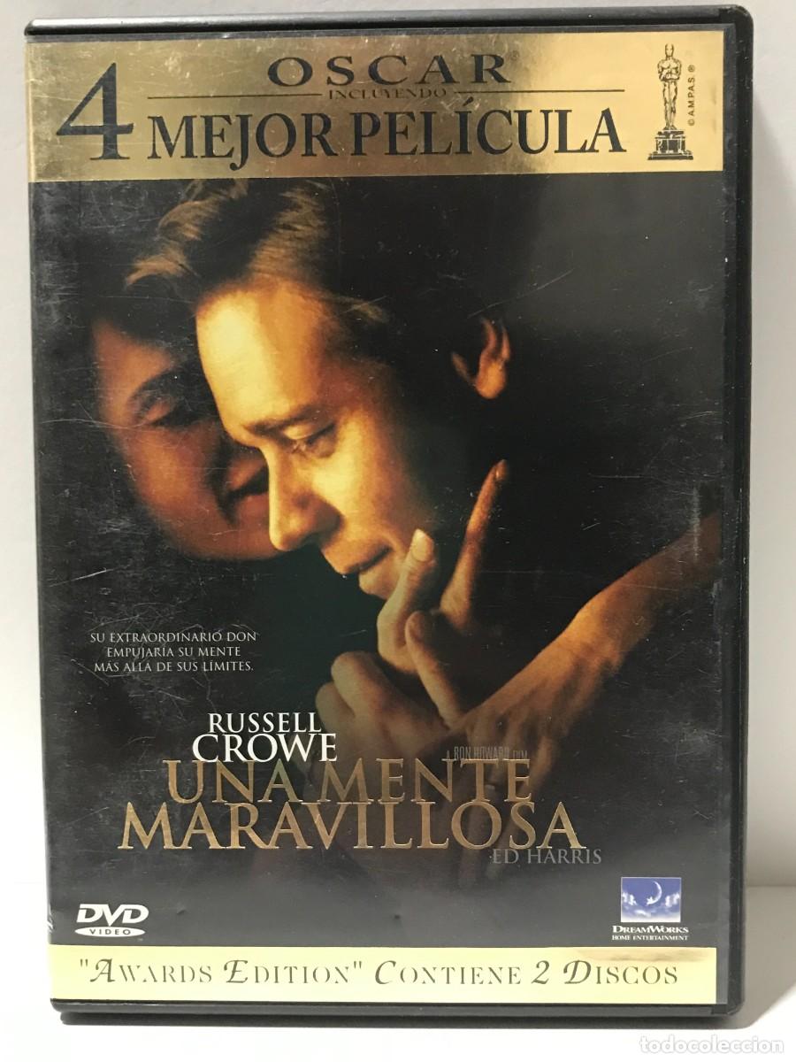 Cine: DVD UNA MENTE MARAVILLOSA - RUSSELL CROWE (L)