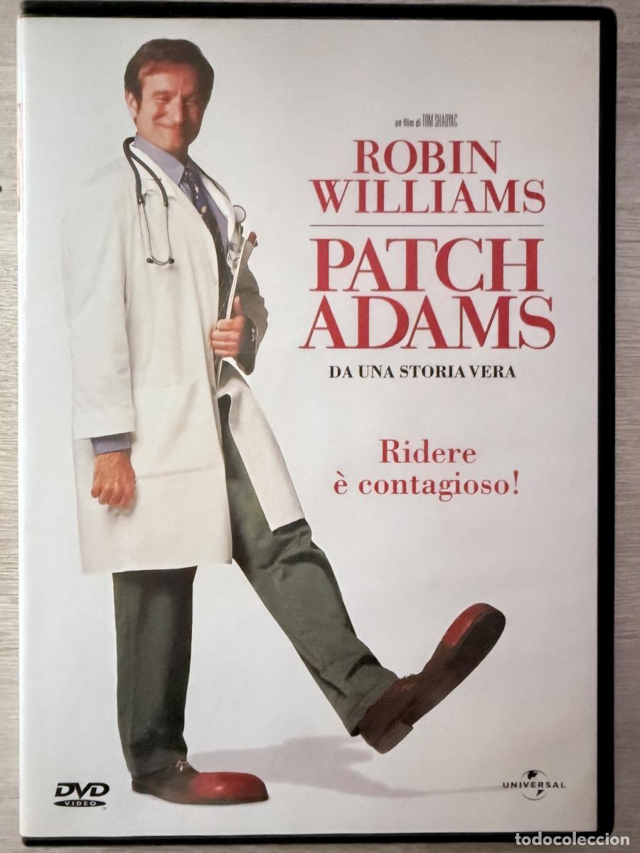 Cine: PATCH ADAMS (DVD) Robin Williams - Edici&oacute;n Italiana con Audio en Castellano-Original - Descatalogada