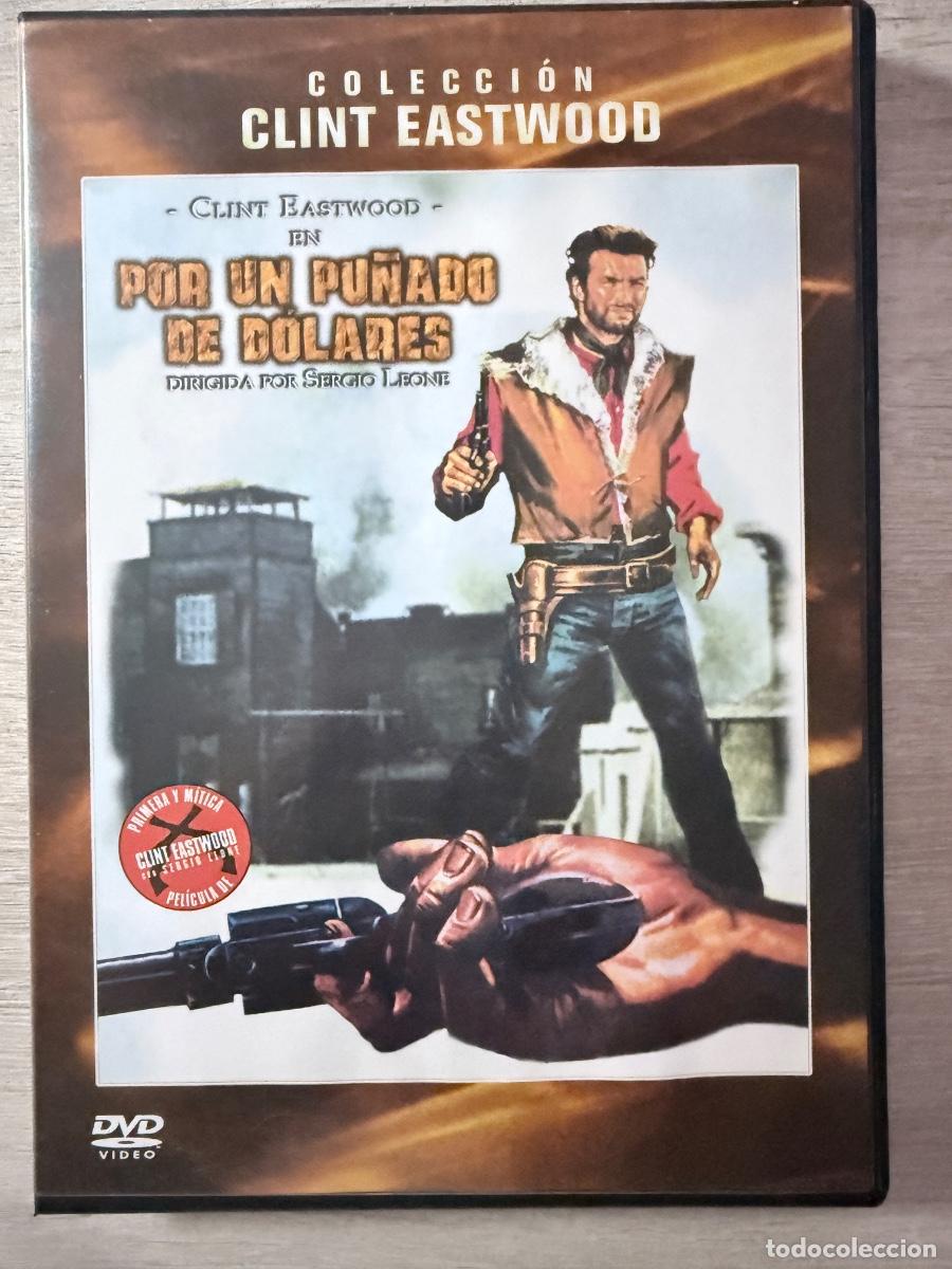 Cine: POR UN PU&Ntilde;ADO DE D&Oacute;LARES (DVD) Clint Eastwood - Sergio Leone - Colecci&oacute;n Clint Eastwood + Libreto