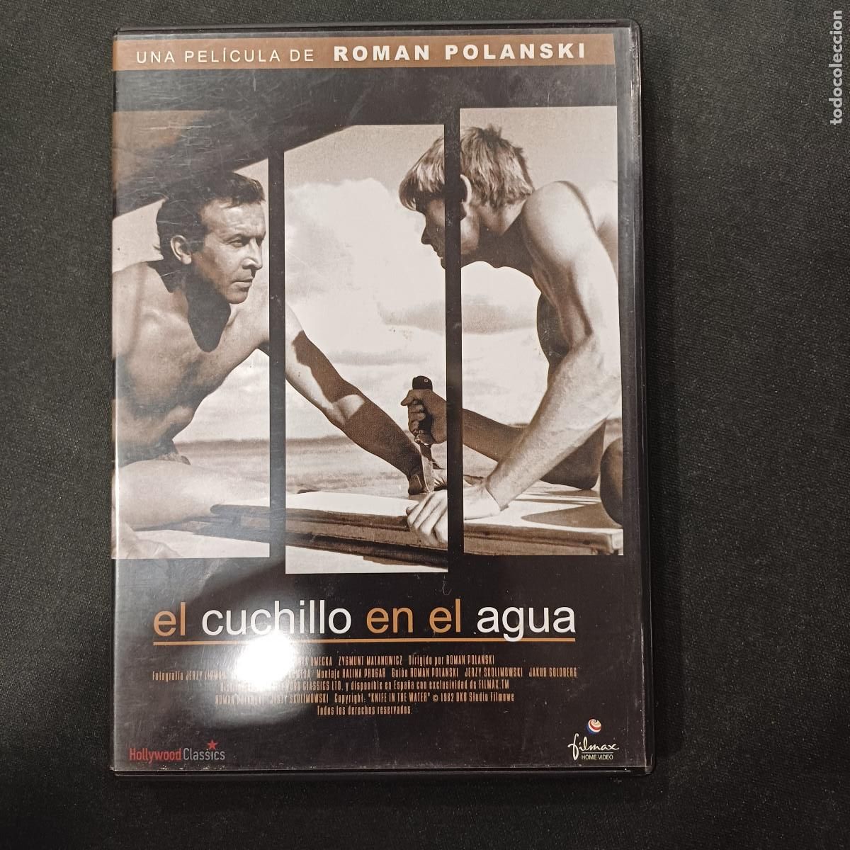 Cine: EL CUCHILLO EN EL AGUA/DVD.