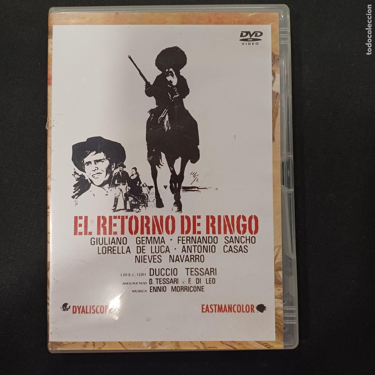 Cine: EL RETORNO DE RINGO/DVD.