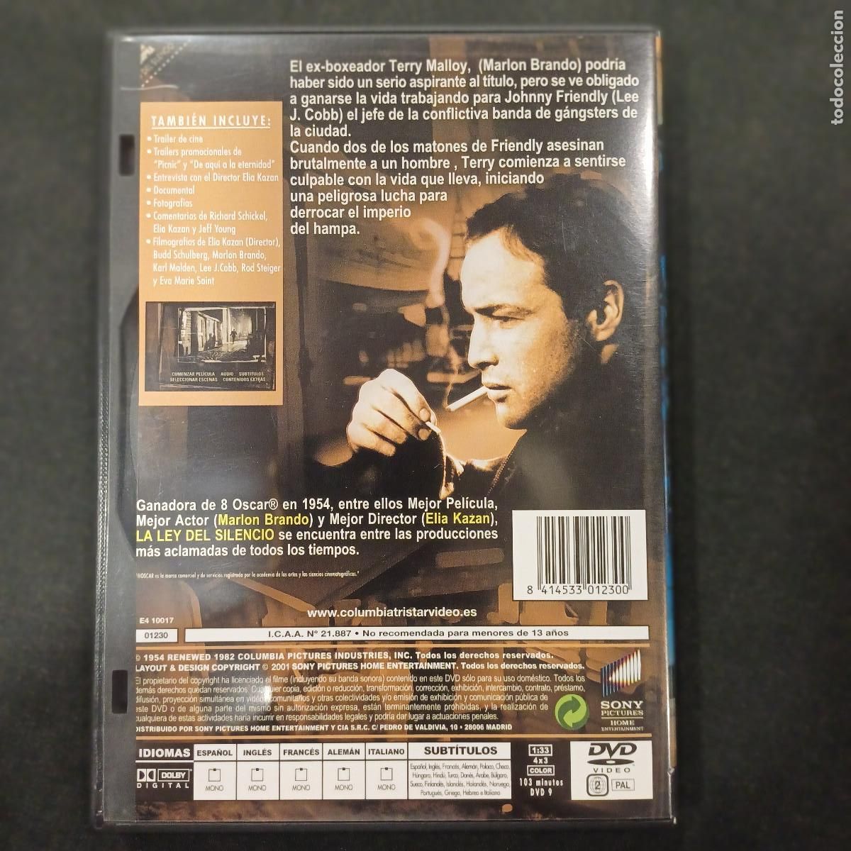 Cine: LA LEY DEL SILENCIO/DVD. - Foto 3