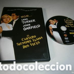 Cine: DVD El cartero siempre llama dos veces (Colecci&oacute;n El Pa&iacute;s)