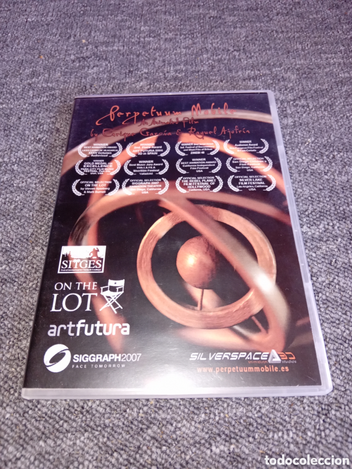 Cine: Perpetuum mobile dvd goya 2007