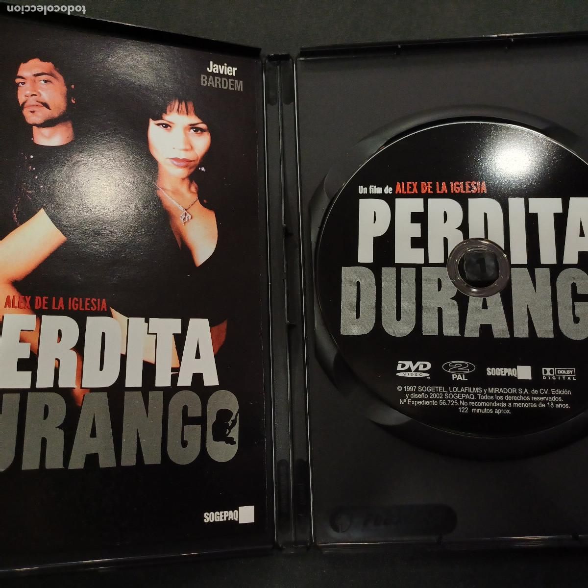 Cine: PERDITA DURANGO-ALEX DE LA IGLESIA/DVD. - Foto 2