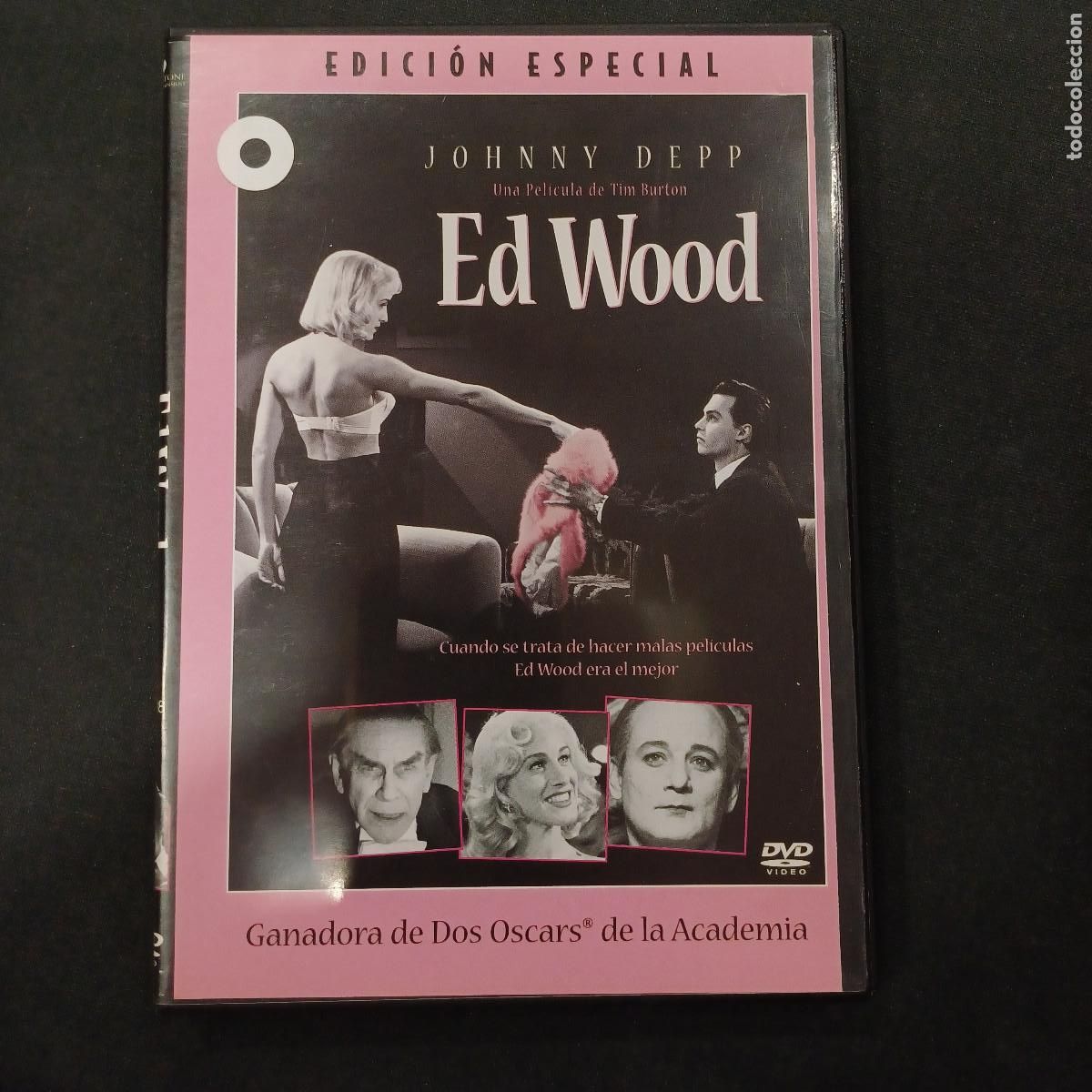 Cine: ED WOOD/JOHNNY DEEP/DVD.