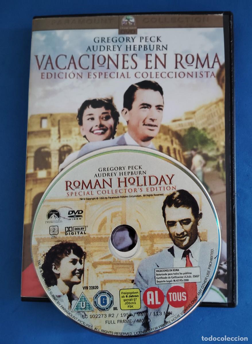 Cine: VACACIONES EN ROMA. DVD. ENVIO INCLUIDO.
