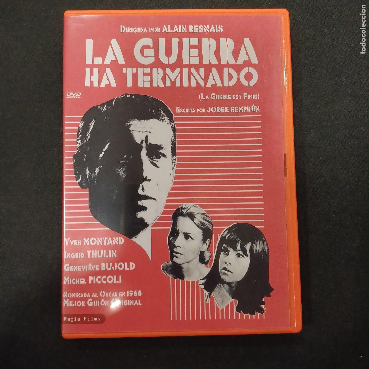 Cine: LA GUERRA HA TERMINADO/DVD.