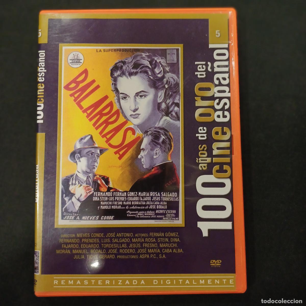 Cine: BALARRASA/100 A&Ntilde;OS DE CINE ESPA&Ntilde;OL/DVD.