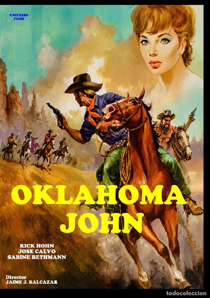 Cine: OKLAHOMA JOHN DVD PRECINTADO IMPORTACI&Oacute;N RICK HOHN JOSE CALVO WESTERN