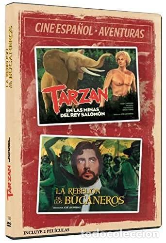 Cine: Tarz&aacute;n En Las Minas Del Rey Salom&oacute;n / La Rebeli&oacute;n De Los Bucaneros [DVD] (1973,1972)