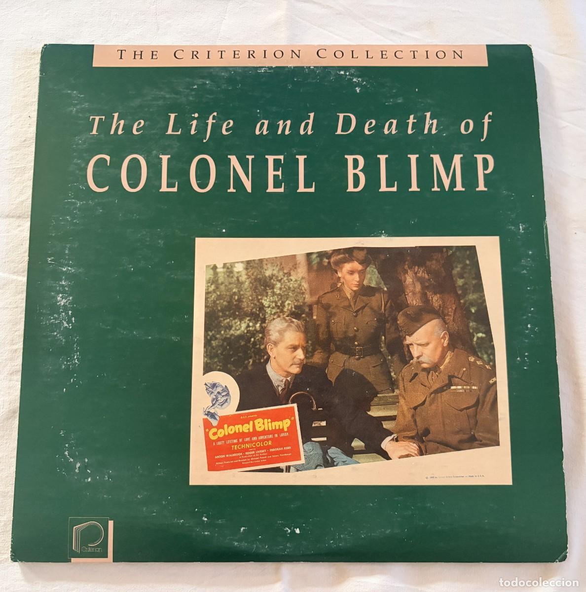 Cine: LASERDISC - LASER DISC ORIGINAL THE LIFE AND DEATH OF COLONEL BLIMP / V ORIGINAL - NO EDIC ESPA&Ntilde;OLA