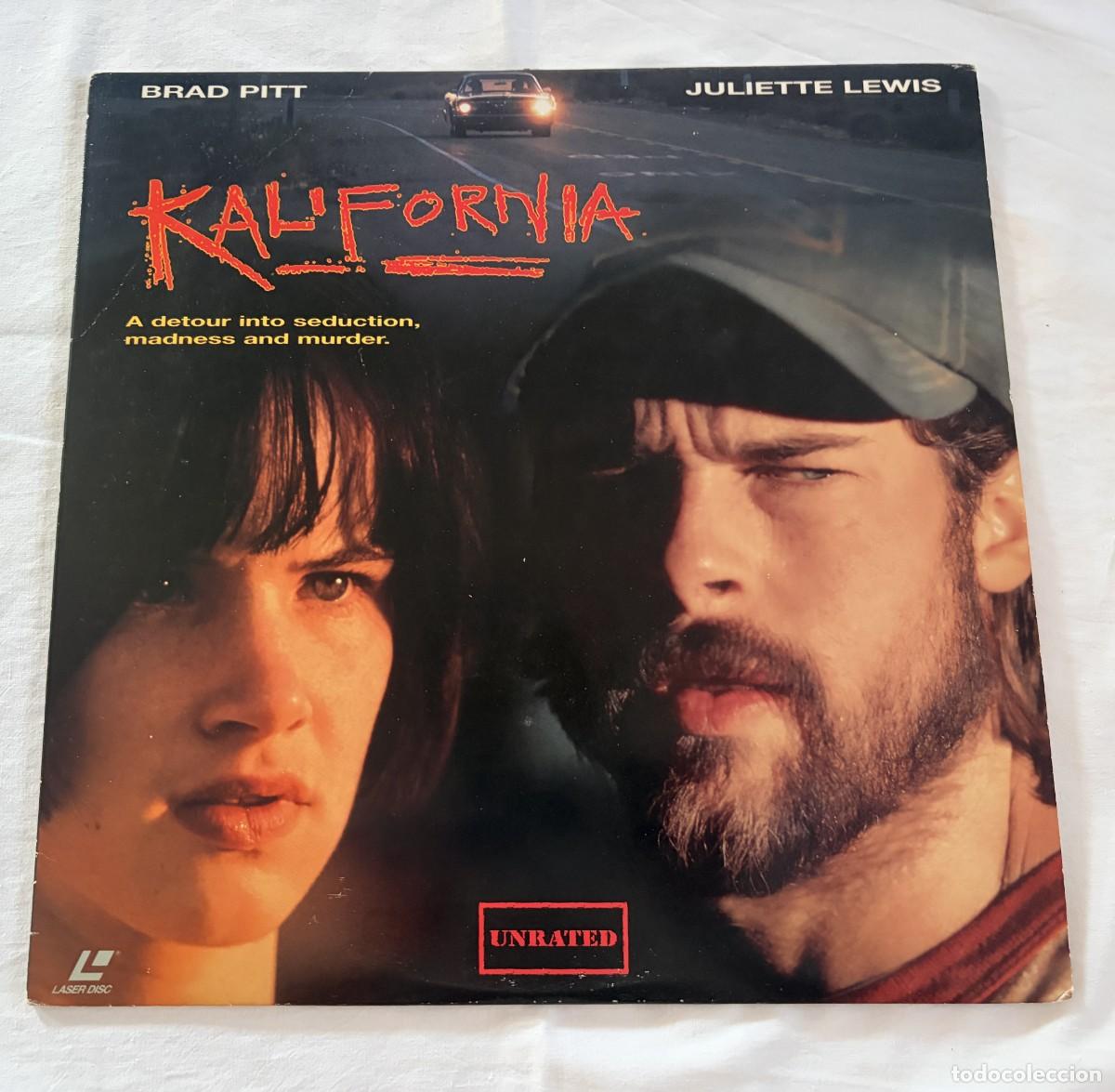 Cine: LASERDISC - LASER DISC ORIGINAL KALIFORNIA / VERSION ORIGINAL - NO EDIC ESPA&Ntilde;OLA