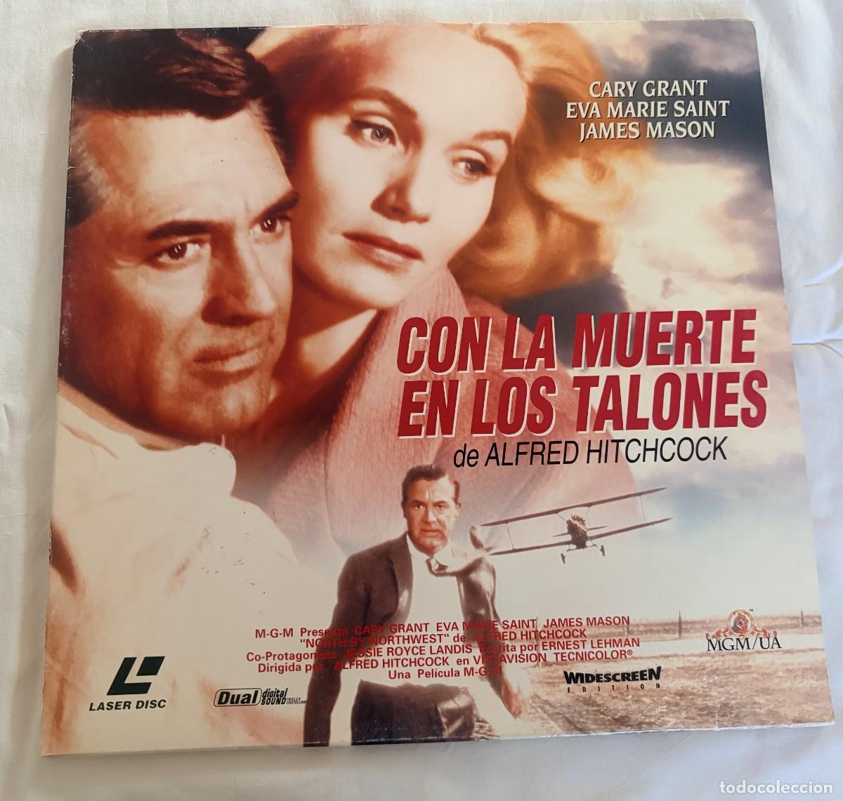 Cine: LASERDISC - LASER DISC ORIGINAL CON LA MUERTE EN LOS TALONES / EDICI&Oacute;N ESPA&Ntilde;OLA
