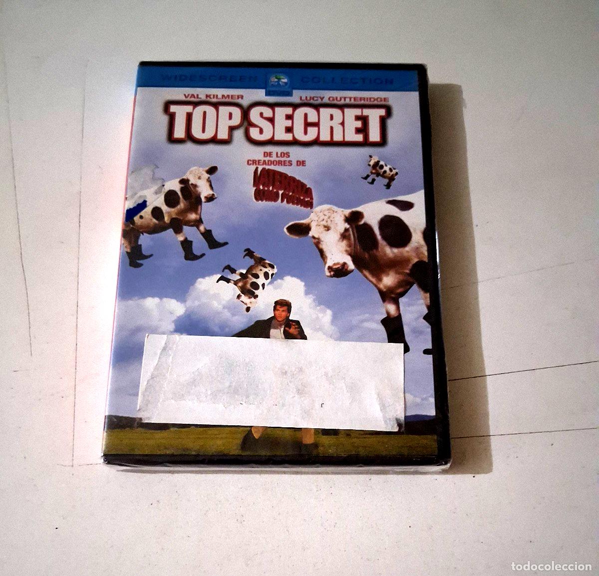 Cine: DVD &rdquo;TOP SECRET&rdquo; VAL KILMER LUCY GUTTERIDGE JIM ABRAHAMS DAVID ZUCKER PRECINTADO