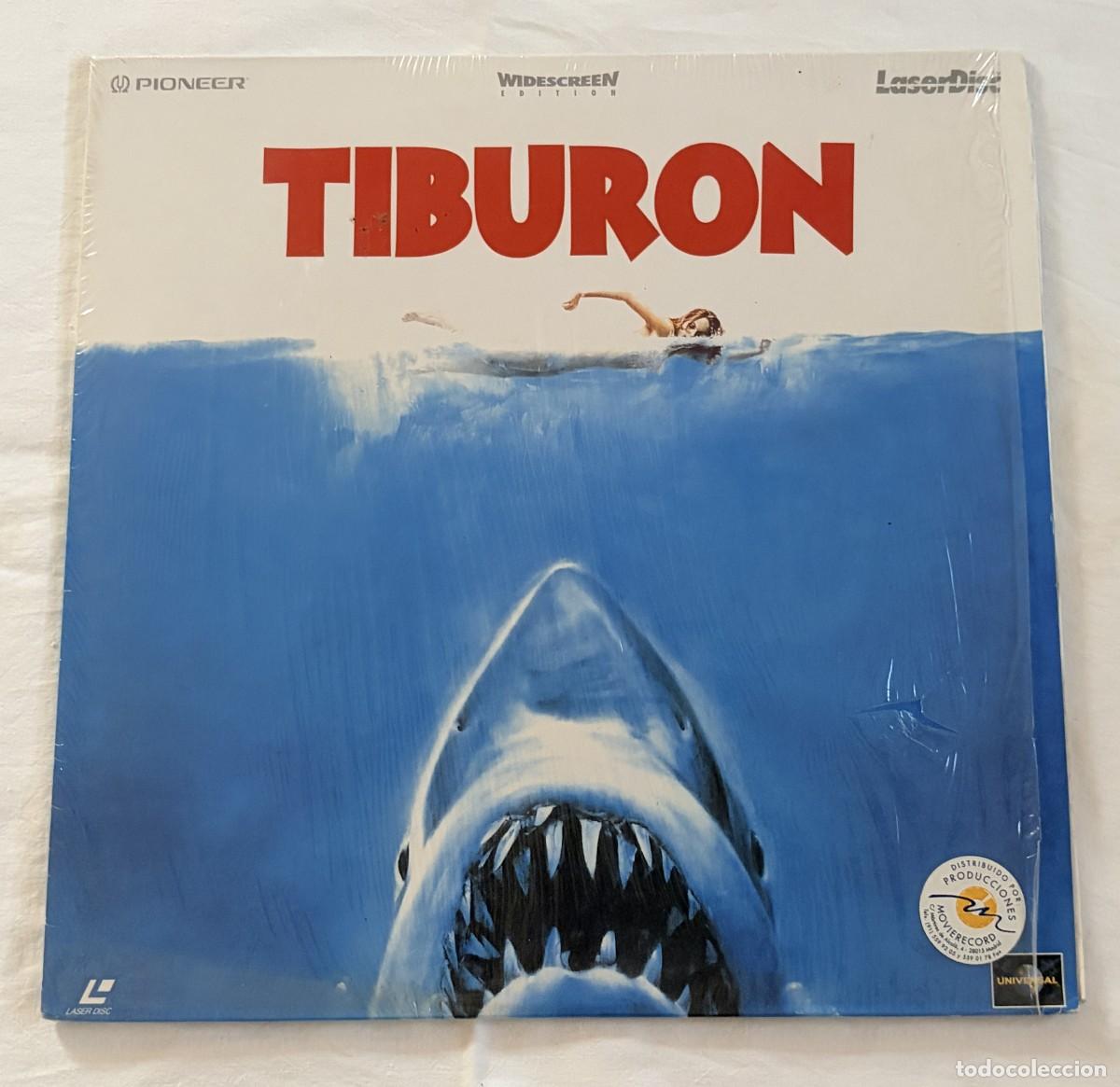 Cine: LASERDISC - LASER DISC ORIGINAL TIBURON / EDICI&Oacute;N ESPA&Ntilde;OLA
