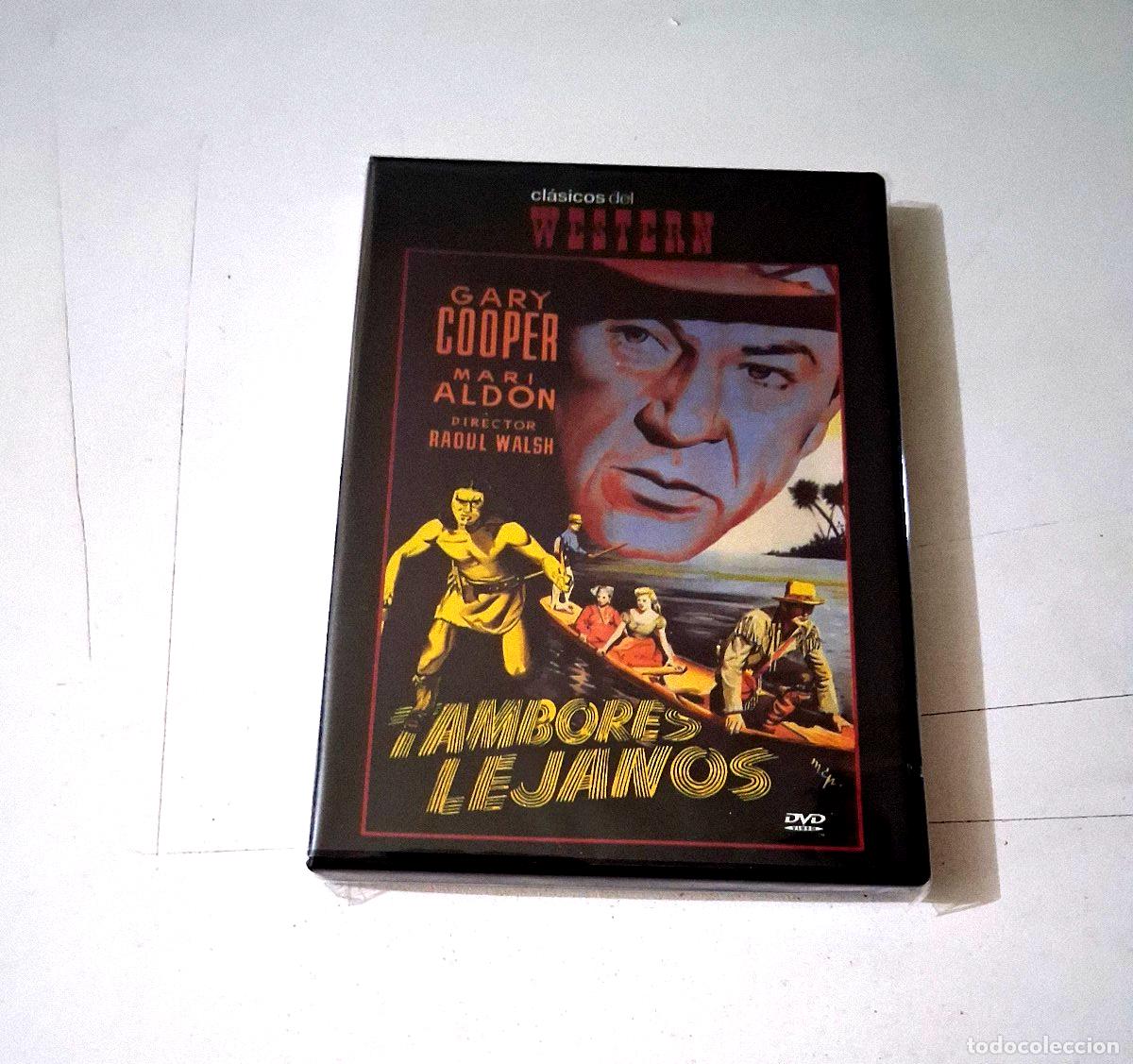 Cine: DVD &rdquo;TAMBORES LEJANOS&rdquo; COMO NUEVO RAOUL WALSH GARY COOPER MARI ALDON RICHARD WEB