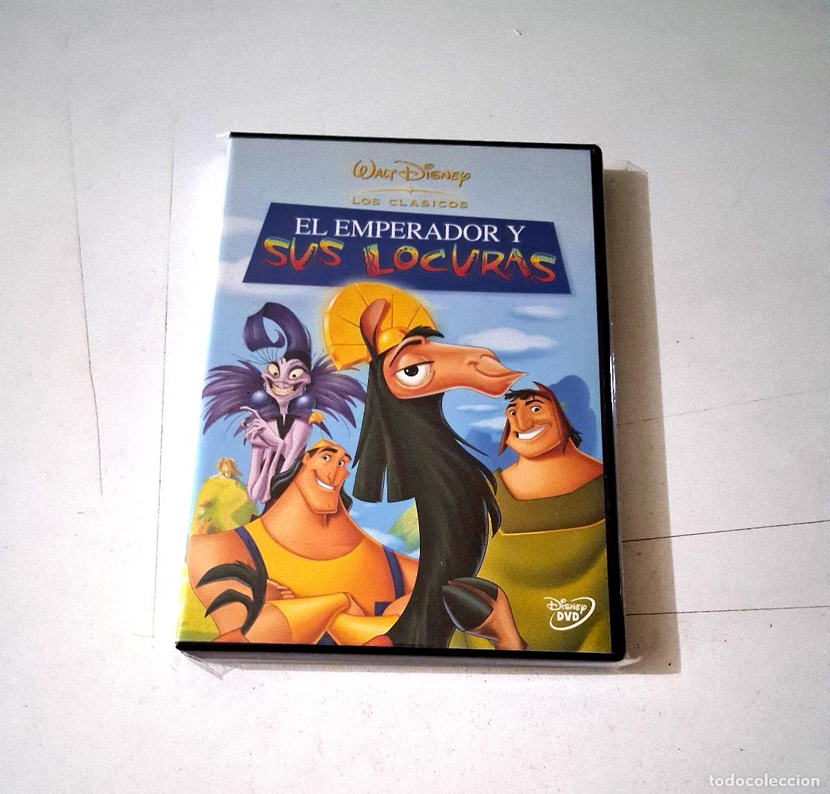 Cine: DVD &rdquo;EL EMPERADOR Y SUS LOCURAS&rdquo; COMO NUEVO WALT DISNEY LOS CLASICOS 40