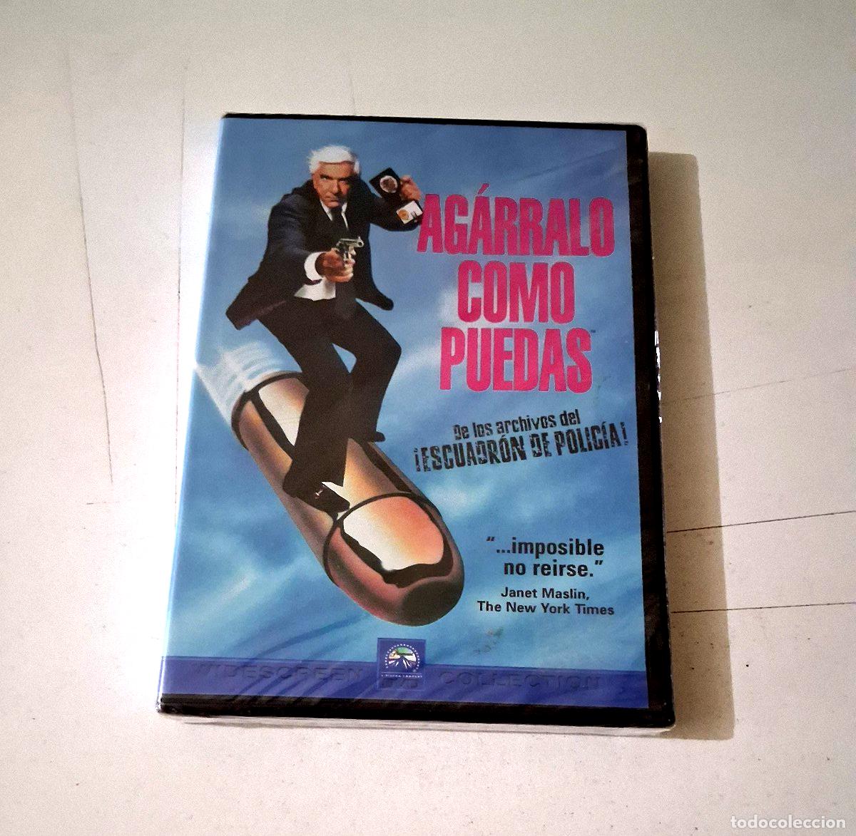 Cine: DVD &rdquo;AGARRALO COMO PUEDAS&rdquo; PRECINTADO SEALED LESLIE NIELSEN DAVID ZUCKER