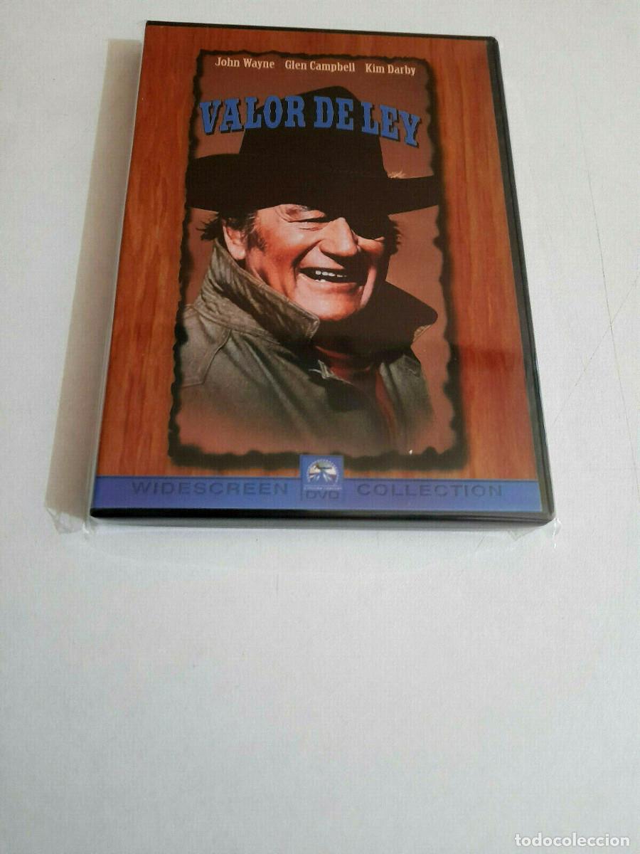 Cine: DVD &rdquo;VALOR DE LEY&rdquo; HENRY HATHAWAY JOHN WAYNE GLEN CAMPBELL COMO NUEVO