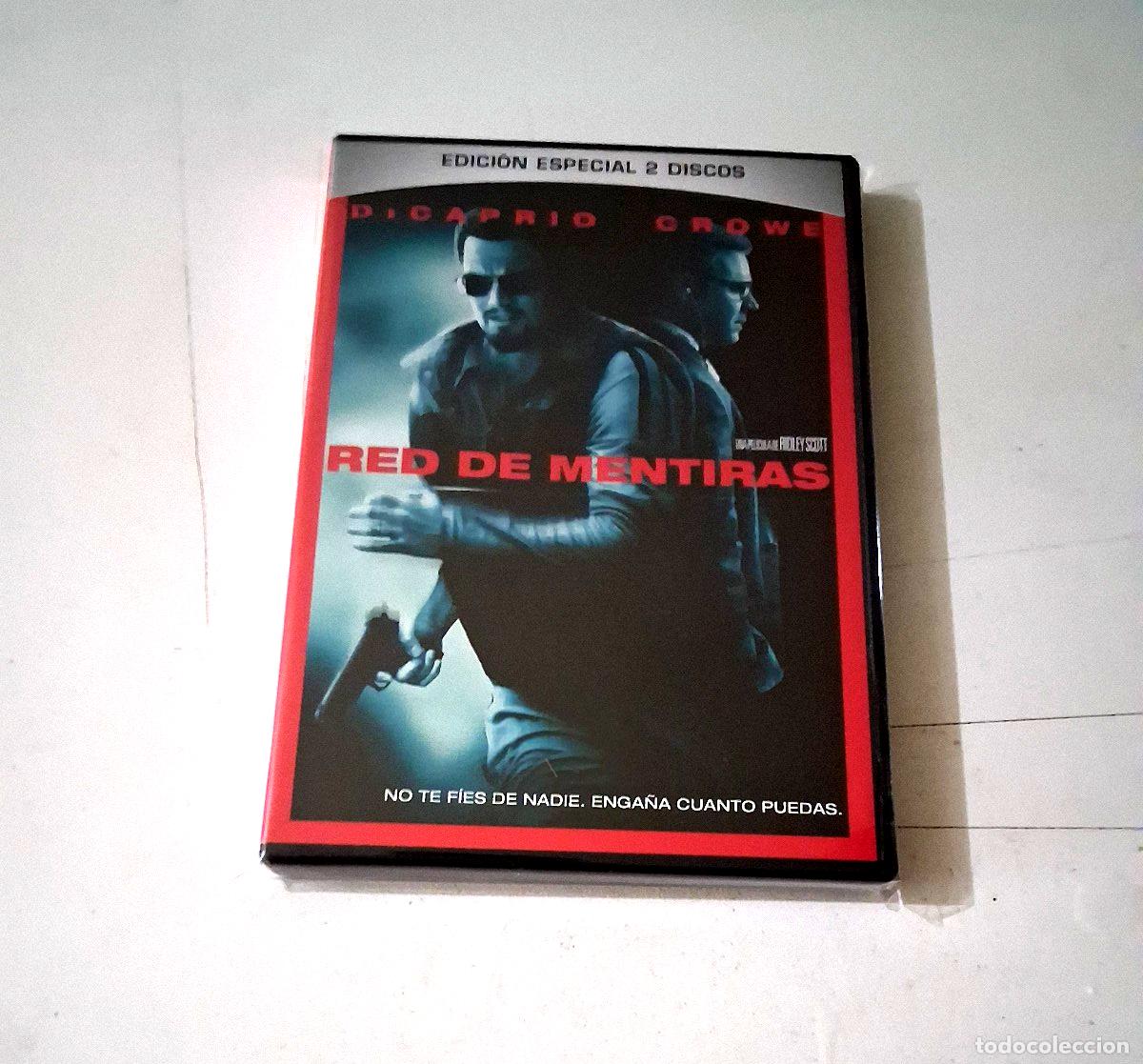 Cin&eacute;ma: DVD &rdquo;RED DE MENTIRAS&rdquo; 2DVD COMO NUEVO LEONARDO DICAPRIO RUSSEL CROWE RIDLEY SC
