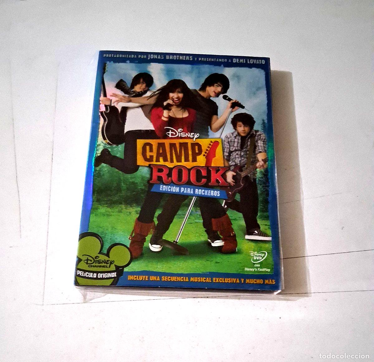 Kino: DVD &rdquo;CAMP ROCK&rdquo; SLIPCOVER JONAS BROTHERS DEMI LOVATO WALT DISNEY