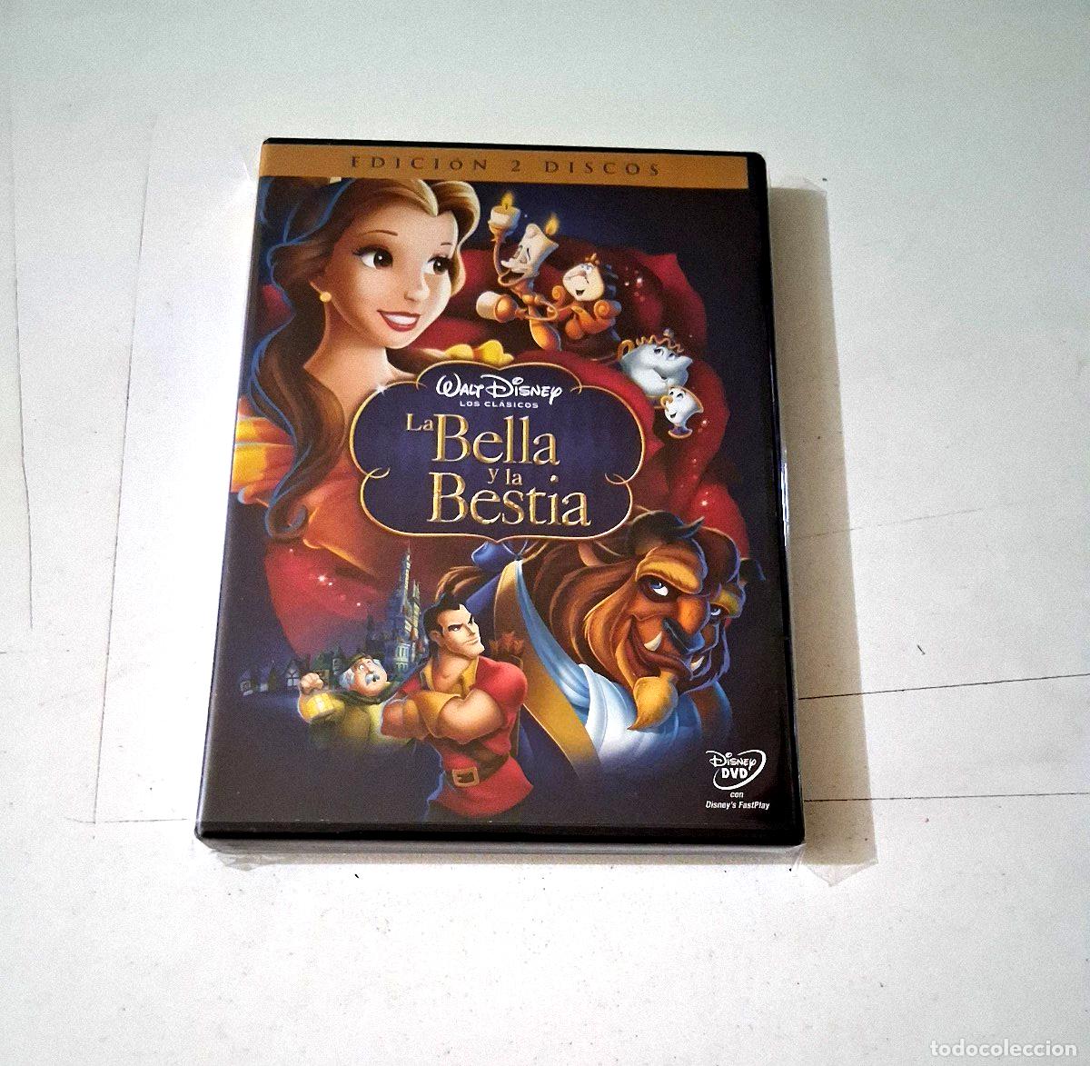Cine: DVD &rdquo;LA BELLA Y LA BESTIA&rdquo; 2DVD WALT DISNEY LOS CLASICOS EDICION 2 DISCOS