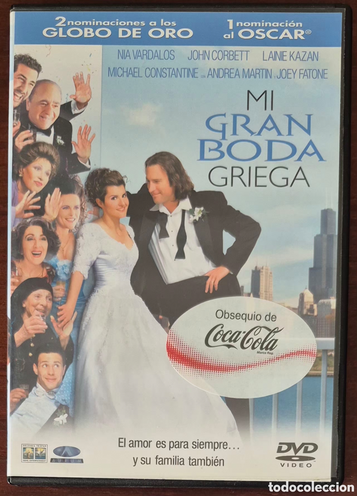 Cine: DVD - MI GRAN BODA GRIEGA (DIRECCI&Oacute;N: JOEL ZWICK)