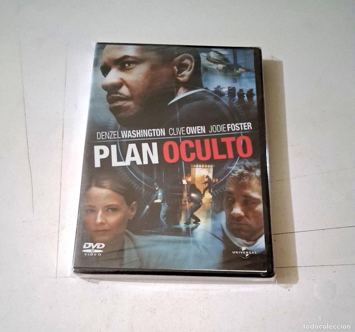 Cine: DVD &rdquo;PLAN OCULTO&rdquo; PRECINTADO SEALED SPIKE LEE DENZEL WASHINGTON CLIVE OWEN