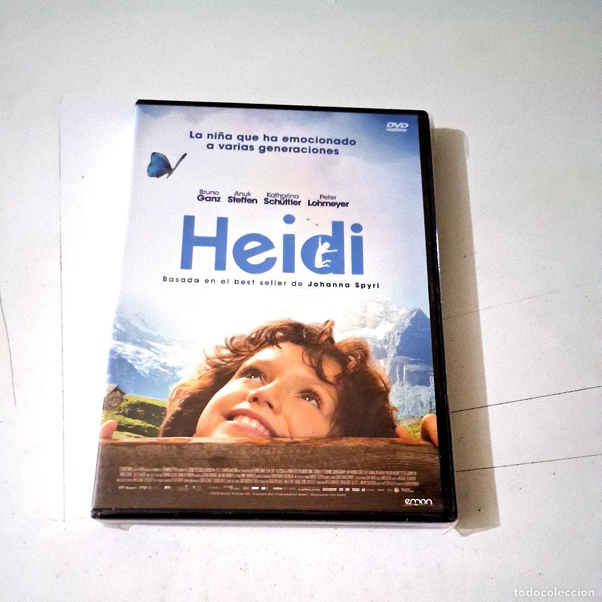 Cine: DVD &rdquo;HEIDI&rdquo; 2016 JOHANNA SPYRI BRUNO GANZ ANUK STEFFEN KATHARI