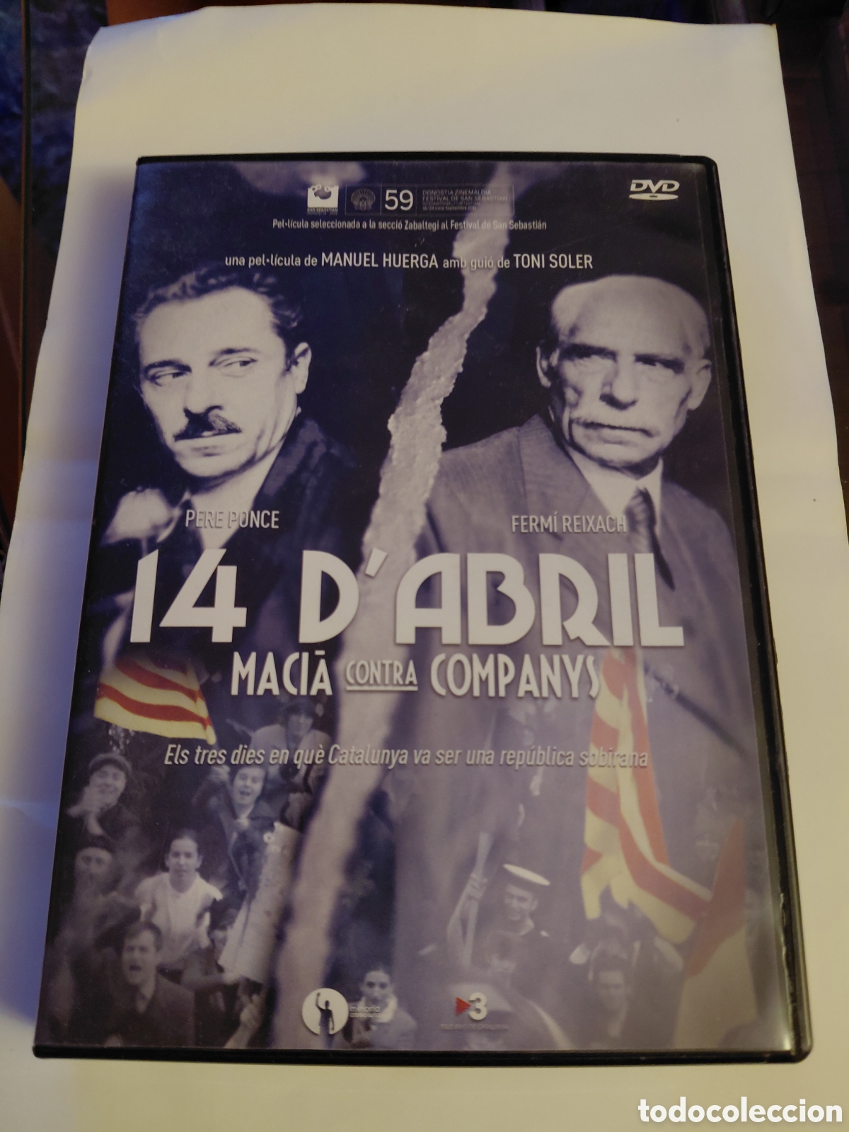 Cine: Dvd 14 de abril macia contra companys