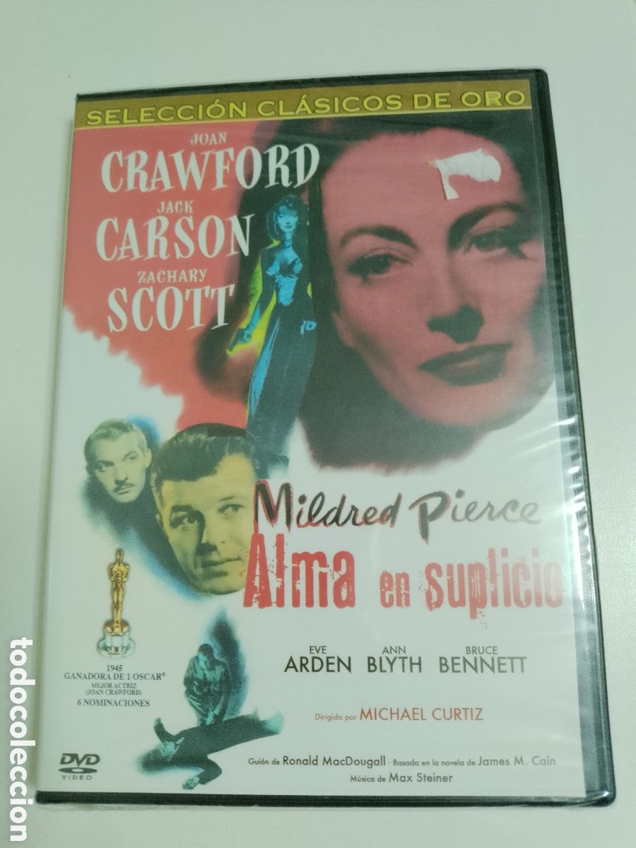 Cine: ALMA EN SUPLICIO - JOAN CRAWFORD - DVD NUEVO PRECINTADO