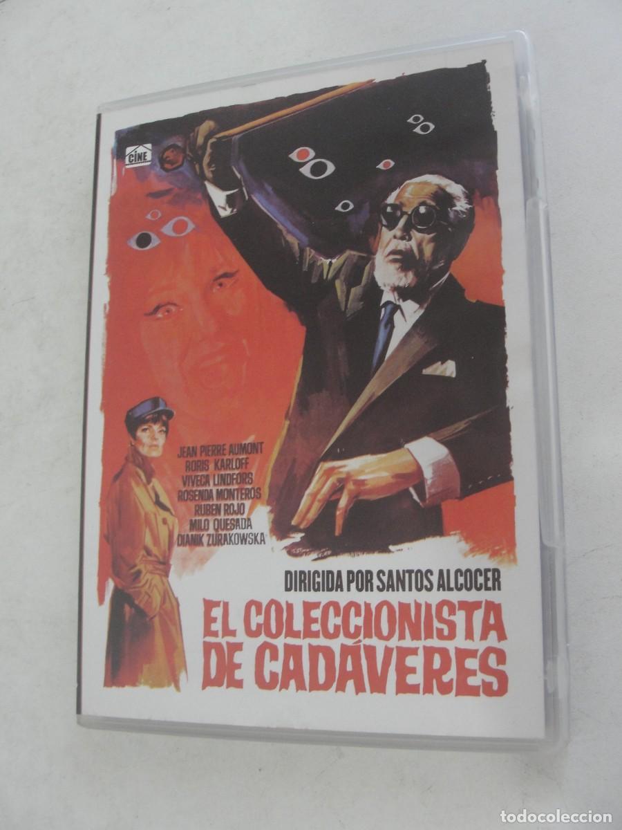 Cine: DVD TERROR - EL COLECCIONISTA DE CADAVERES - BORIS KARLOFF - AUMONT - MONTEROS - LINDFORS RUBEN ROJO