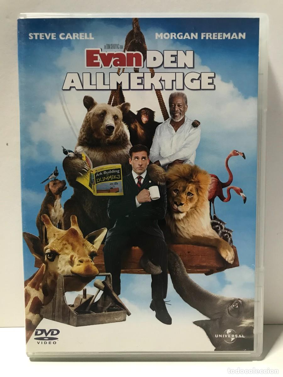 Cine: DVD EVAN DEN ALLMEKTIGE - STEVE CARELL, MORGAN FREEMAN (INGLES/SUECO)