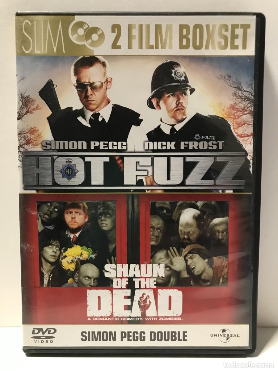 Cine: DVD HOT FUZZ - SHAUN OF THE DEAD - SIMON PEGG (INGLES) (2 DISCOS)