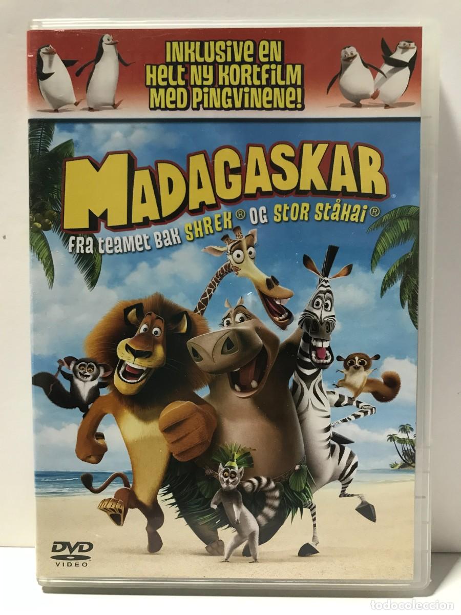 Cine: DVD MADAGASKAR (INGLES/DANES/NORUEGO)