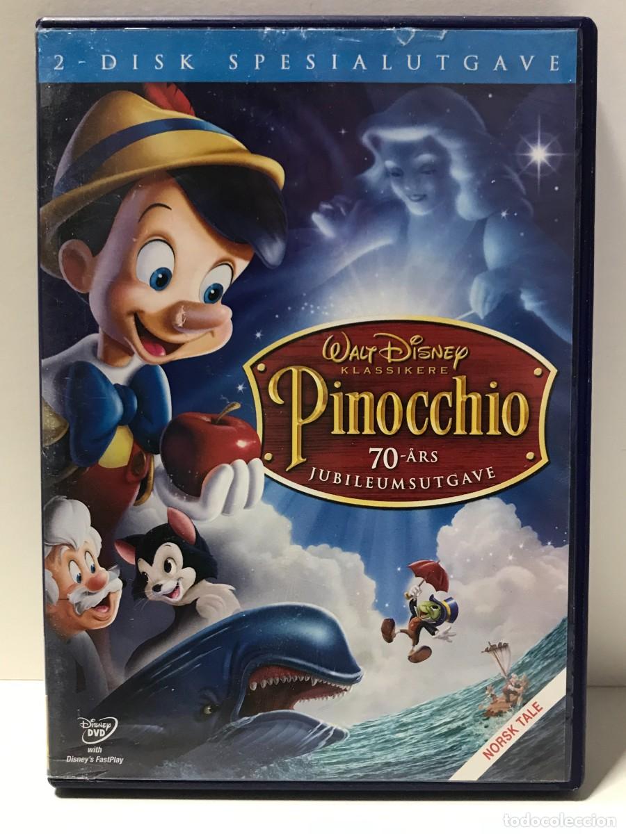 Cine: DVD PINOCCHIO (INGLES/DANES/NORUEGO/POLACO) (2DISCOS)