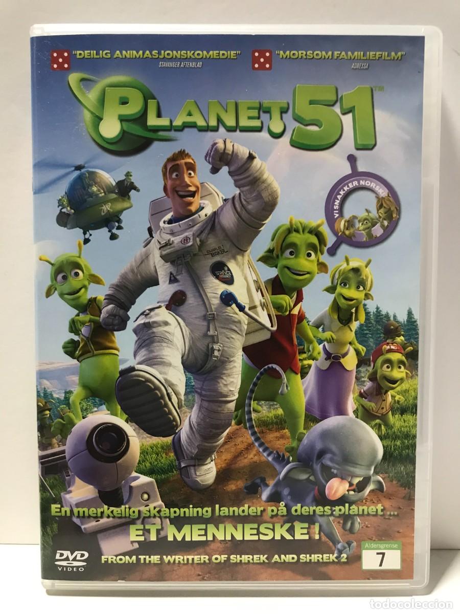 Cine: DVD PLANET 51 (INGLES/DANES/SUECO/FINLANDES)