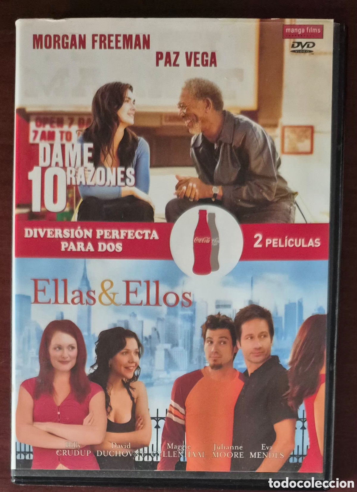 Cine: DVD X 2 DISCOS - DAME 10 RAZONES / ELLAS & ELLOS