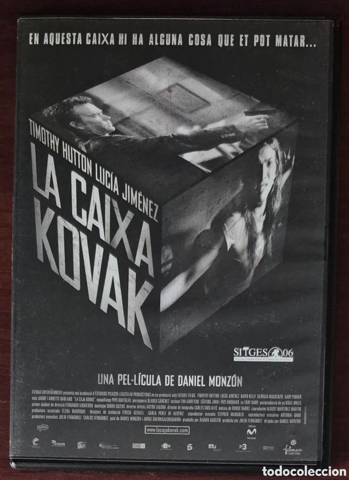 Cine: DVD - LA CAJA KOVAK (DIRECCI&Oacute;N: DANIEL MONZON)