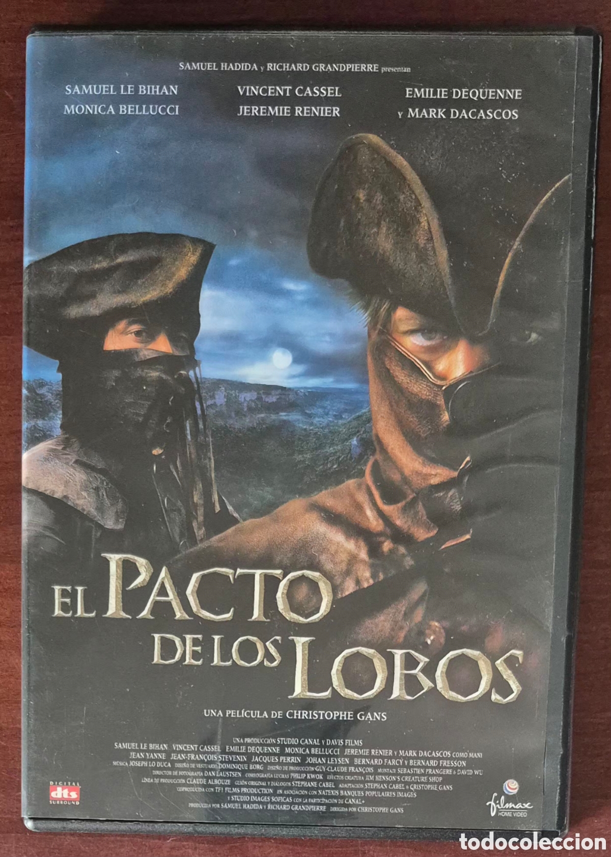Cine: DVD - EL PACTO DE LOS LOBOS (DIRECCI&Oacute;N: CHRISTOPHE GANS)