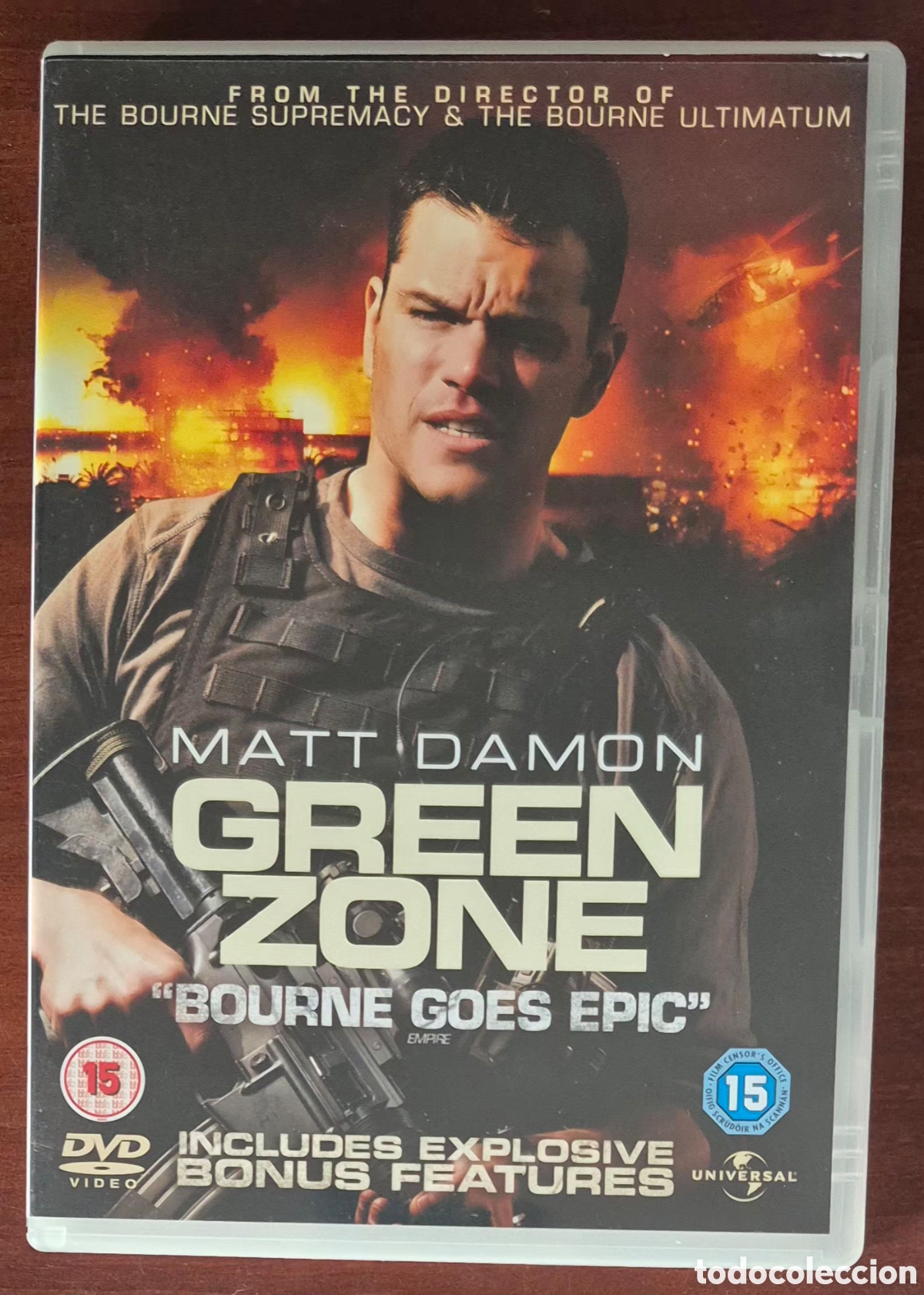 Cine: DVD - GREEN ZONE (DIRECCI&Oacute;N: PAUL GREENGRASS)