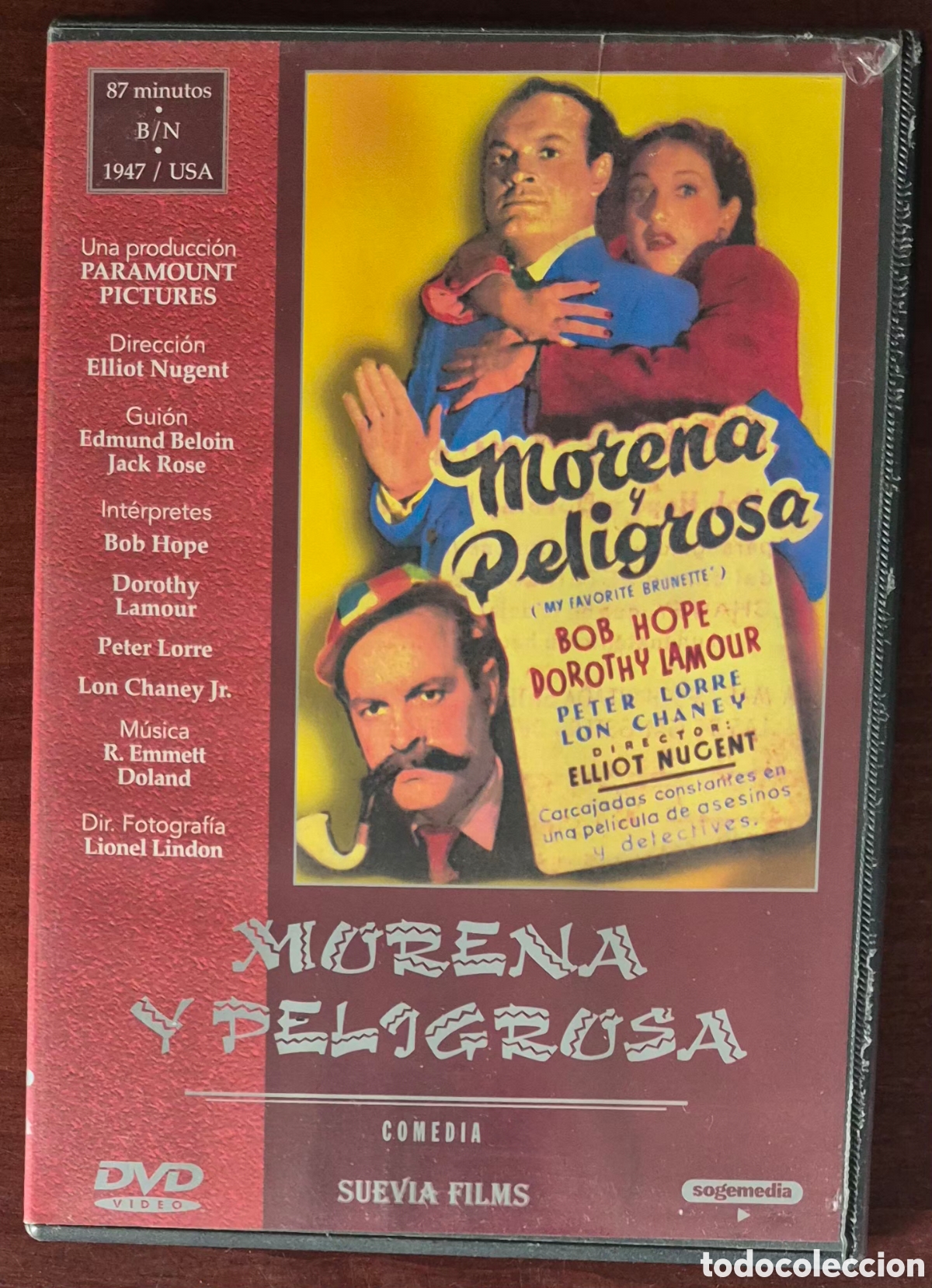 Cine: DVD - MORENA Y PELIGROSA (DIRECCI&Oacute;N: ELLIOT NUGENT)