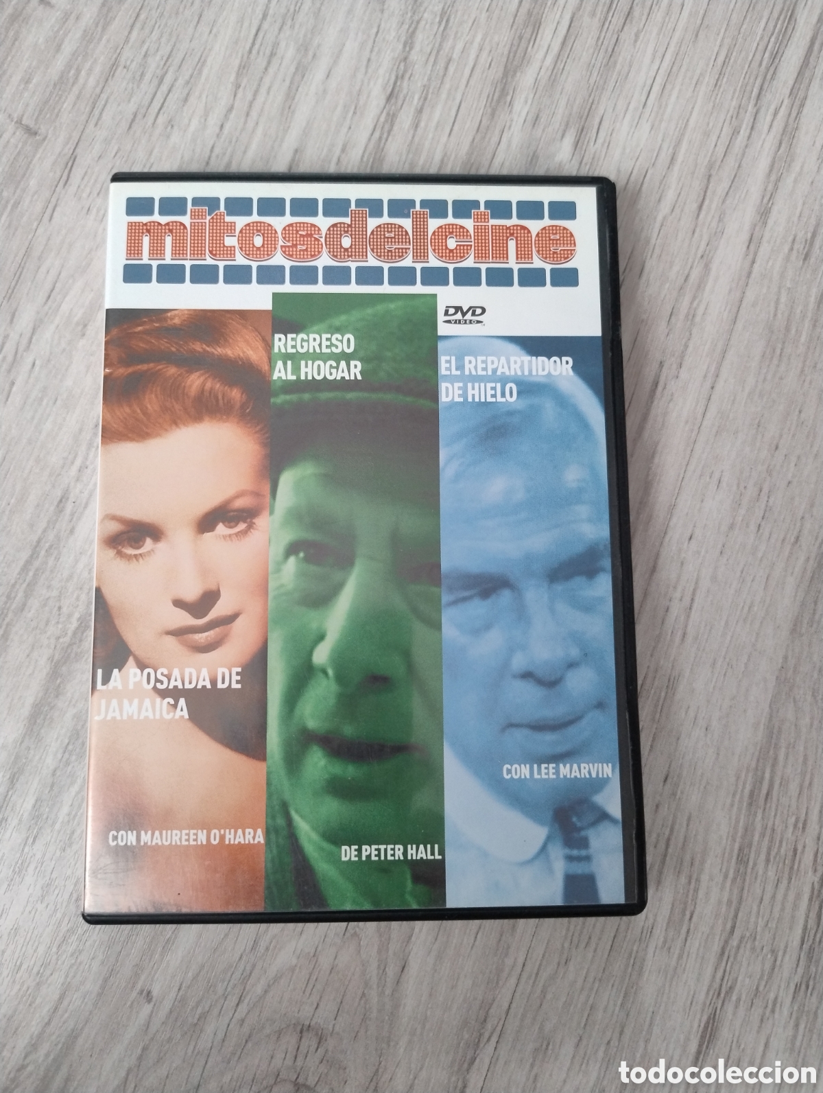 Cine: M69 DVD La posada de Jamaica, Regreso al hogar y El repatidor de hielo. Serie Mitos del cine.