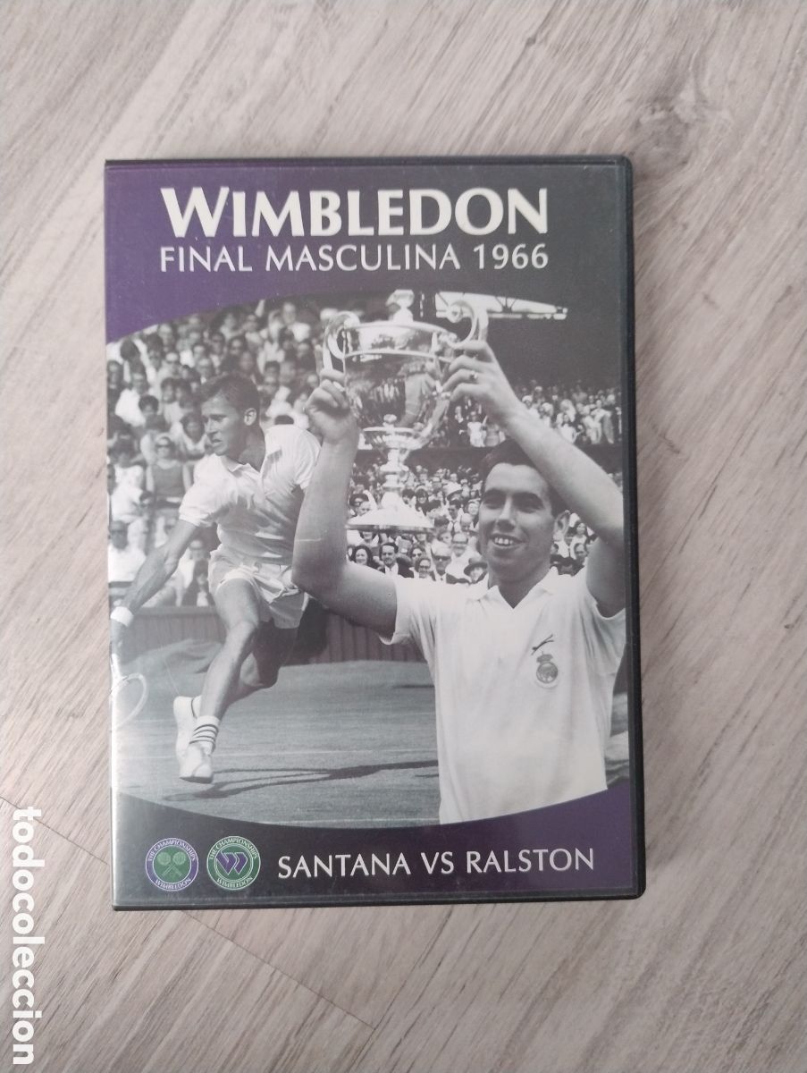 Cine: M69 DVD Wimbledon Final Masculina 1966. Santana vs Ralston